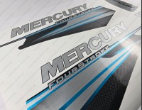 Mercury 115HP Four Stroke 2013-2017 Outboard Decal Kit